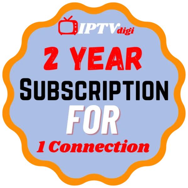 2 Years IPTV Subscription
