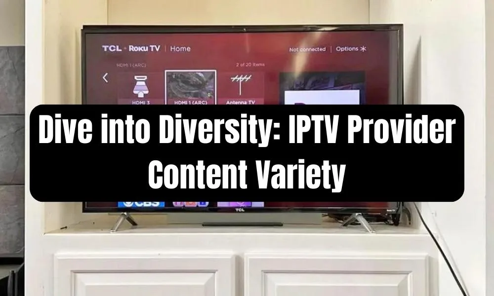 IPTV Provider Content Variety