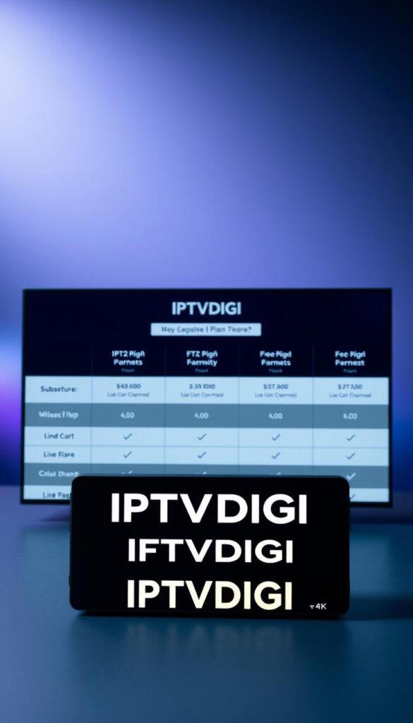 4K IPTV subscription plans