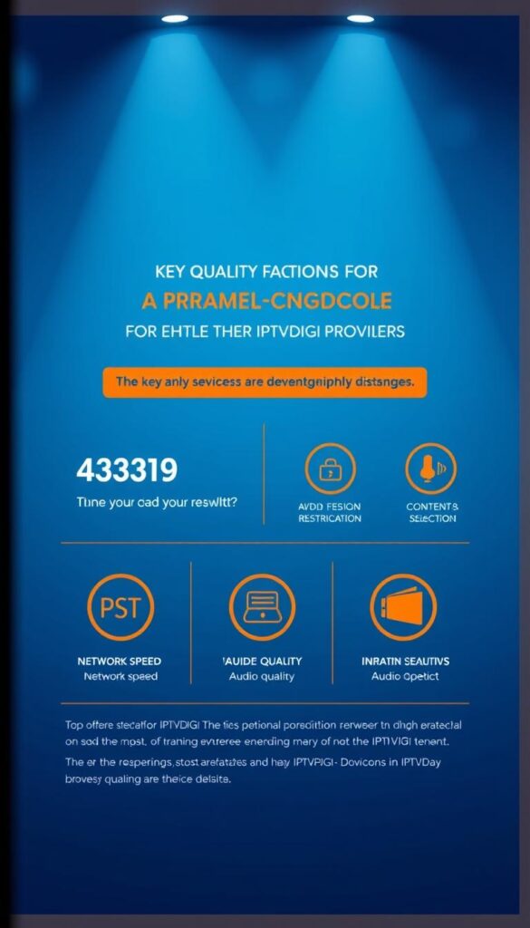 IPTV Quality Factors