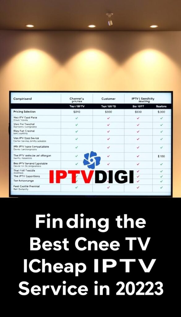 IPTV Service Comparison