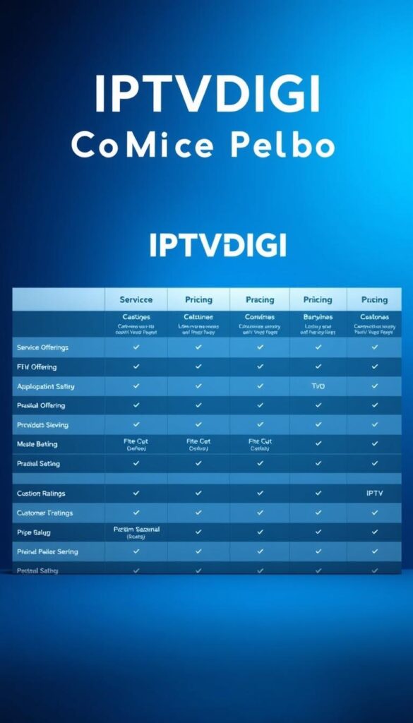 IPTV comparison