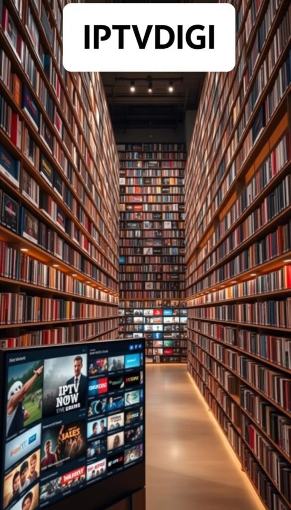 IPTV content library