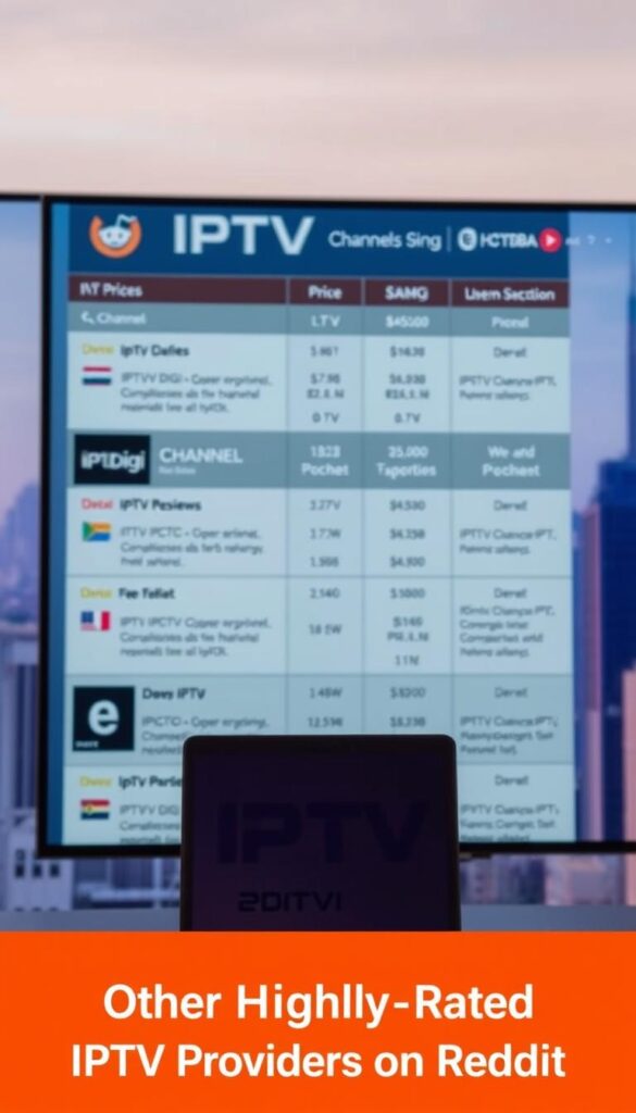 IPTV providers comparison