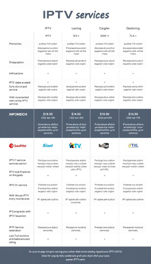 IPTV services comparison