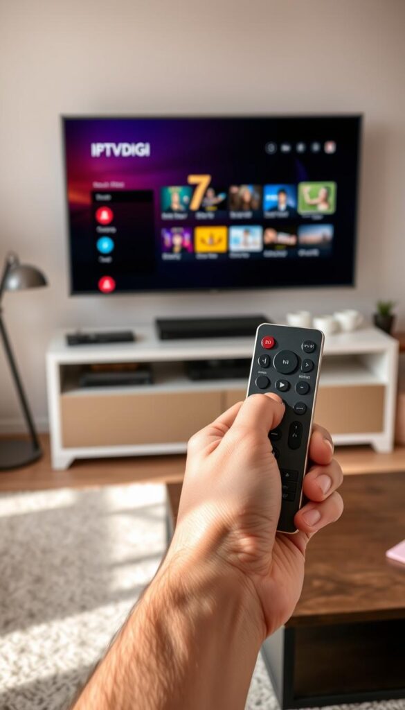 IPTV setup on smart TV