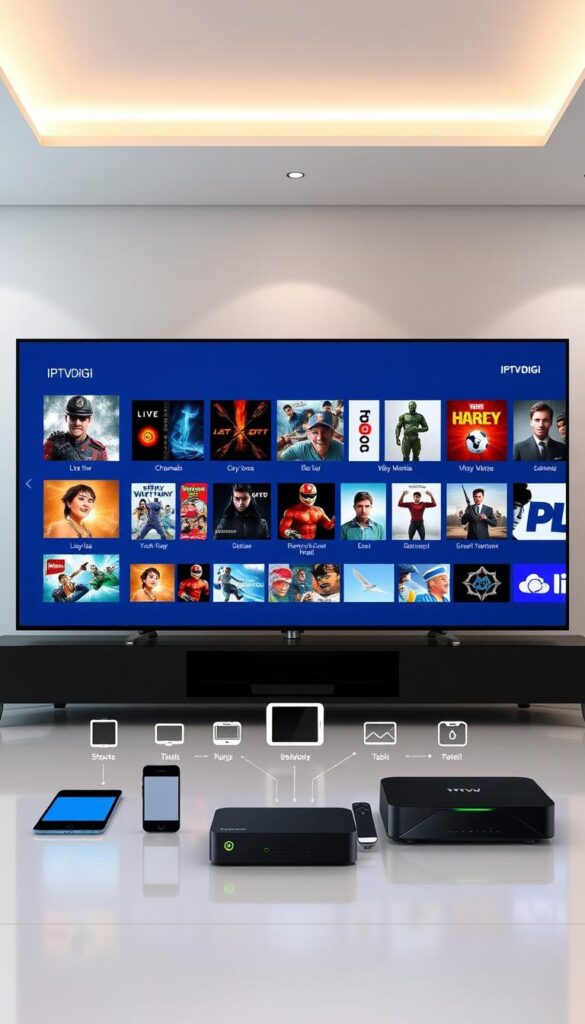IPTV streaming service