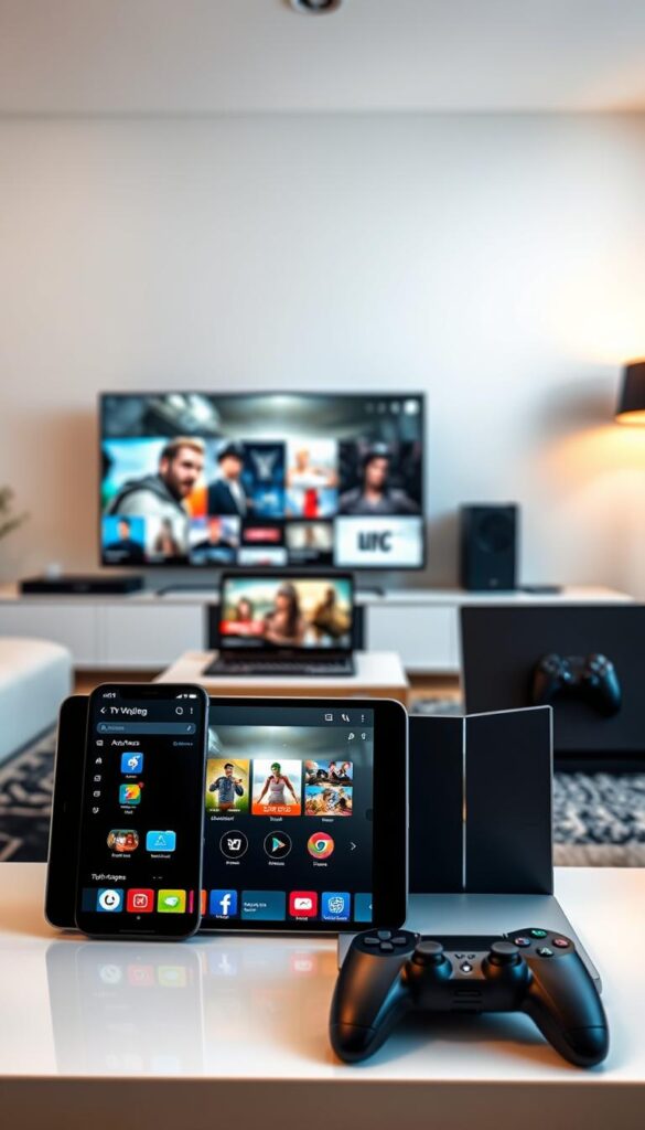 IPTV streaming service on multiple devices
