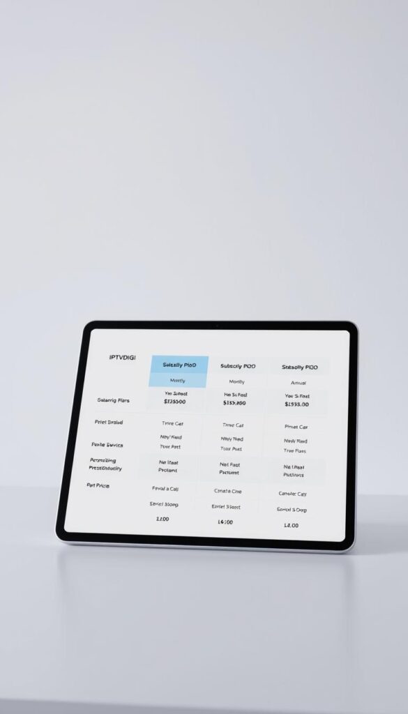 IPTV subscription plans