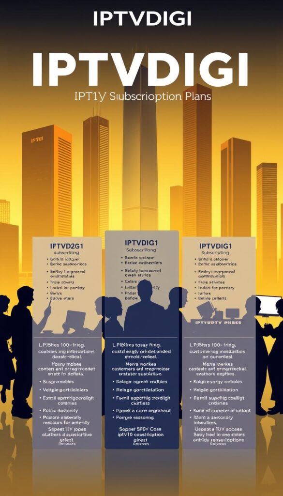 IPTV subscription plans