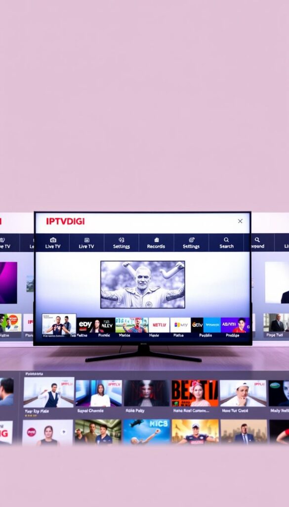 IPTV user interface IPTV user interface