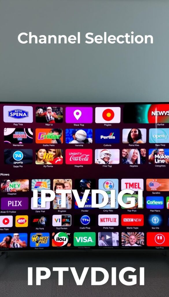 IPTVDIGI Channel Selection