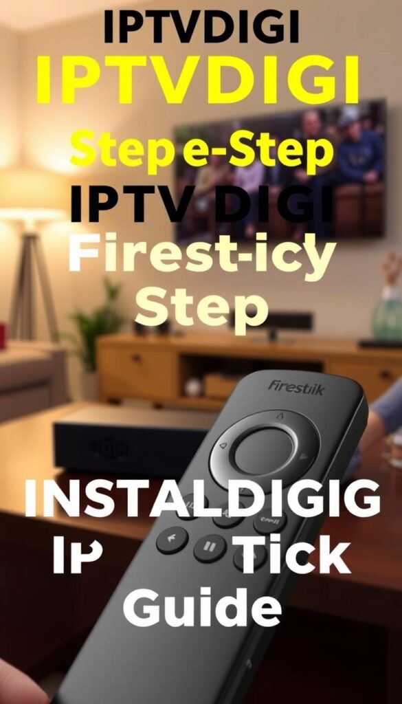 IPTVDIGI Installation Guide Firestick