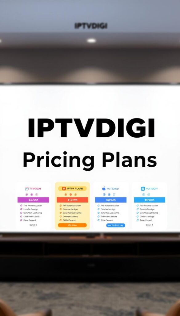 IPTVDIGI Pricing Plans IPTVDIGI Pricing Plans