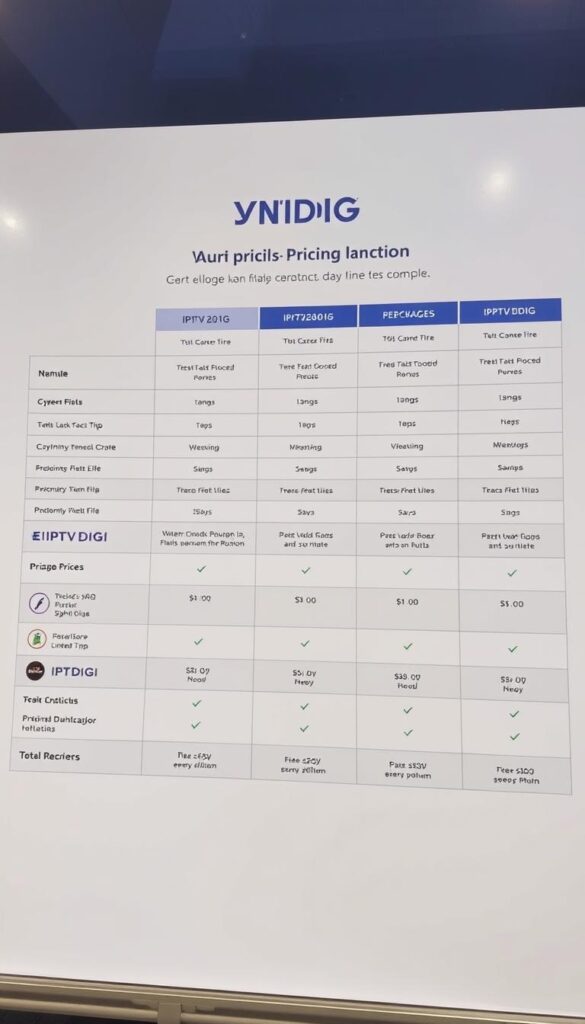 IPTVDIGI Pricing Plans