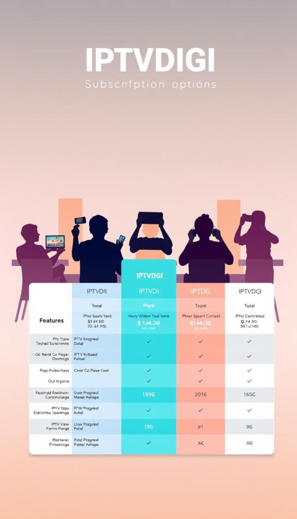 IPTVDIGI Subscription Plans