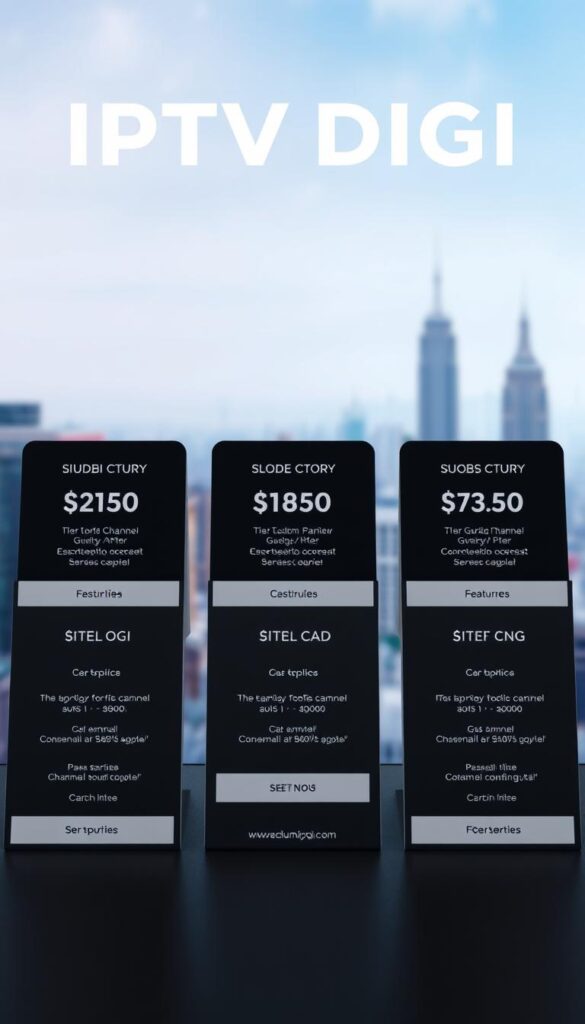 IPTVDIGI Subscription Plans