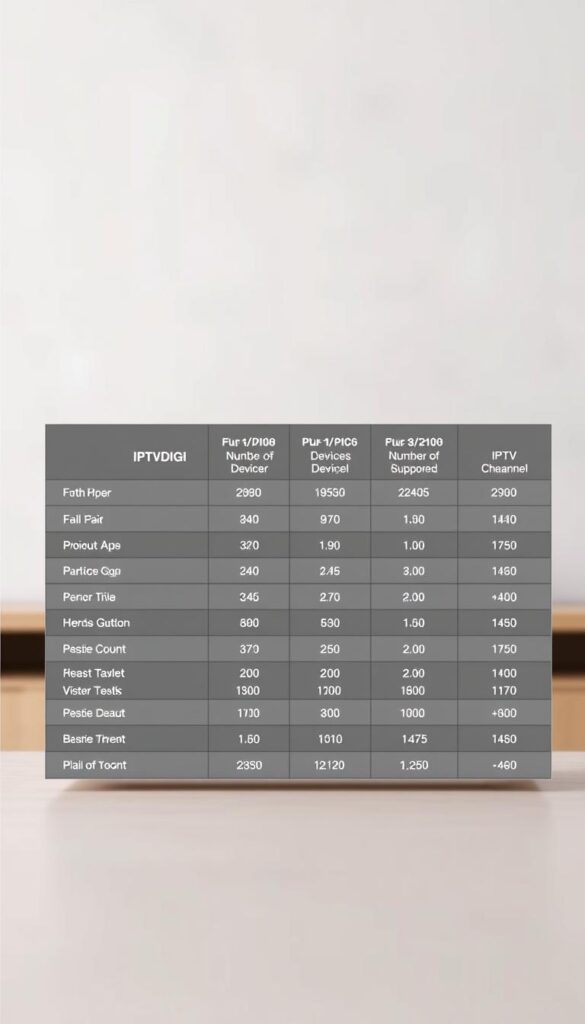 IPTVDIGI Subscription Plans