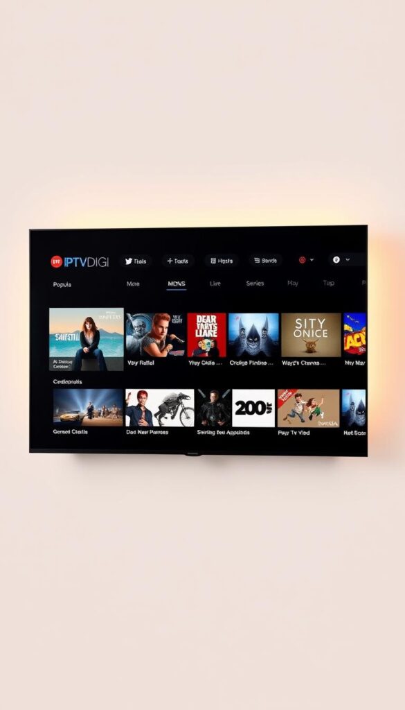 IPTVDIGI User Interface