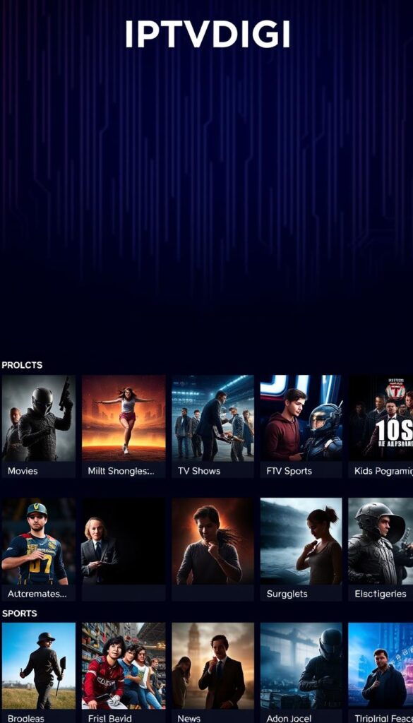 IPTVDIGI content categories