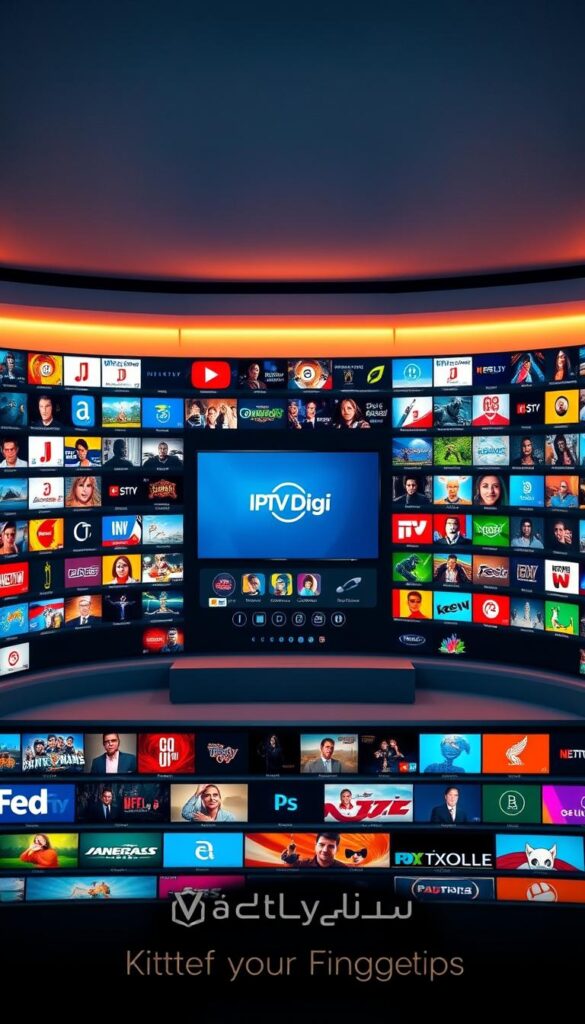 IPTVDIGI extensive channel lineup