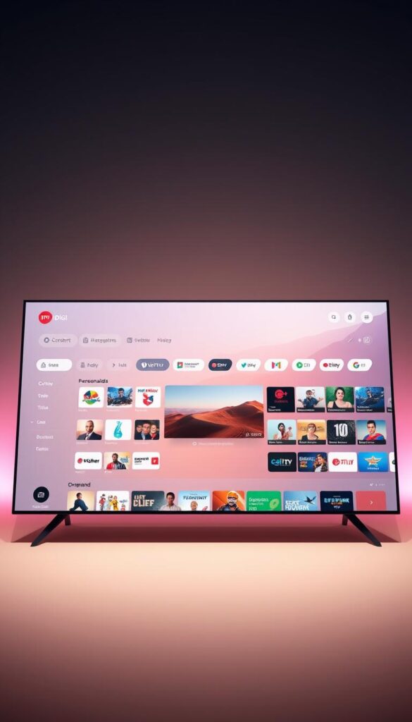 IPTVDIGI interface design