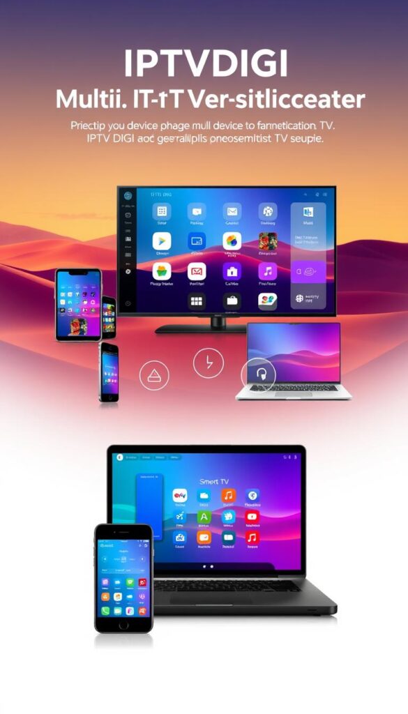 IPTVDIGI multi-device compatibility