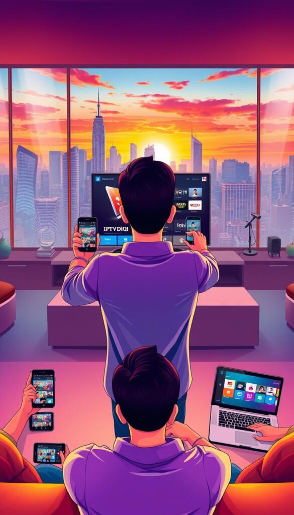 IPTVDIGI multi-device support