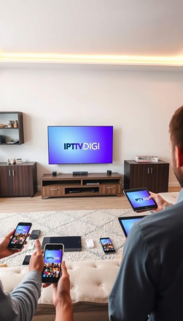 IPTVDIGI multi-device support