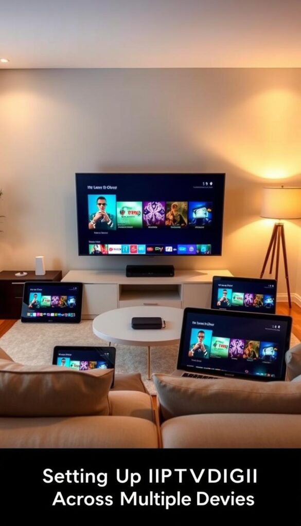 IPTVDIGI on multiple devices