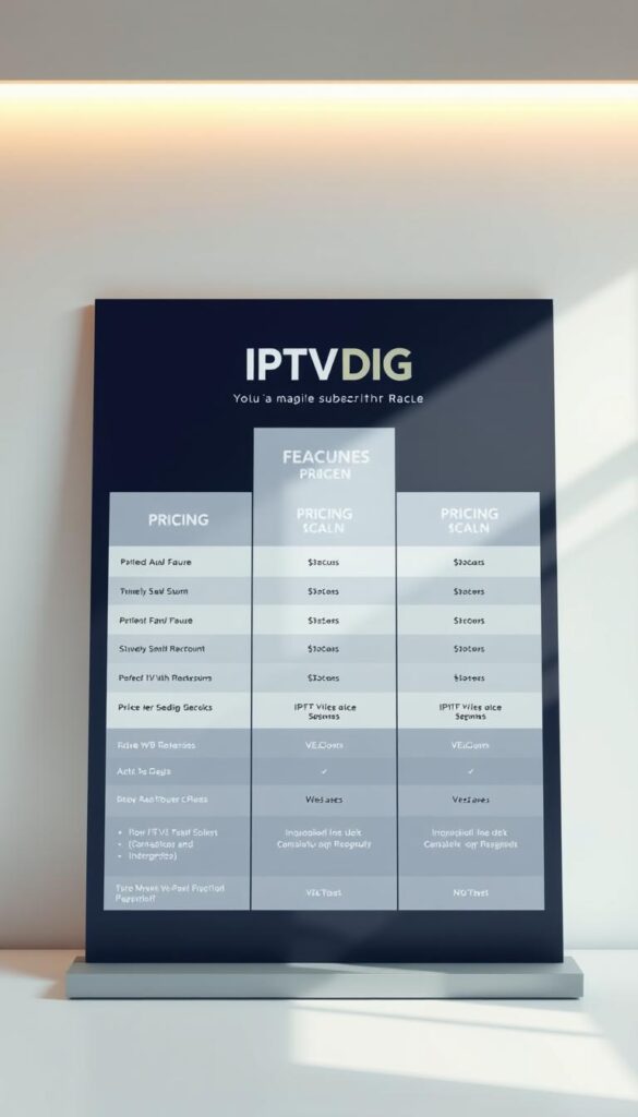 IPTVDIGI pricing plans