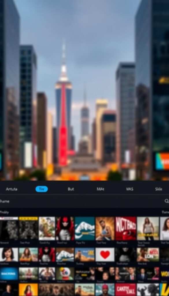 IPTVDIGI user interface IPTVDIGI user interface