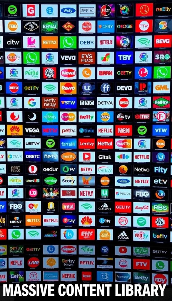 IPTVDIGI's extensive channel lineup