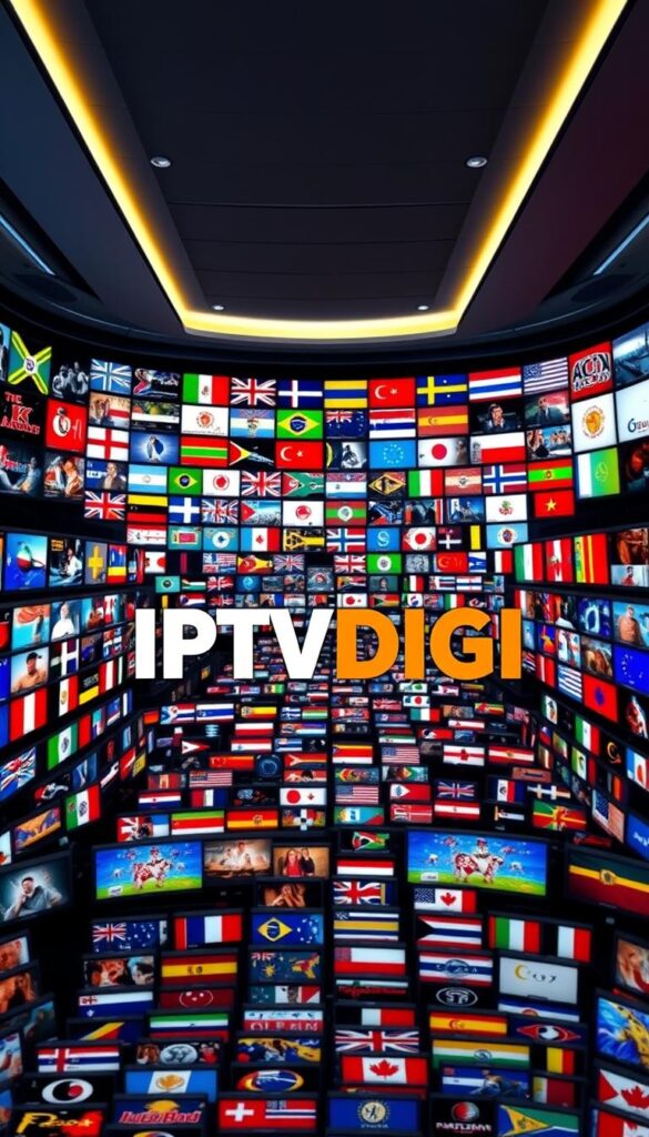 IPTVDIGI's extensive channel offerings