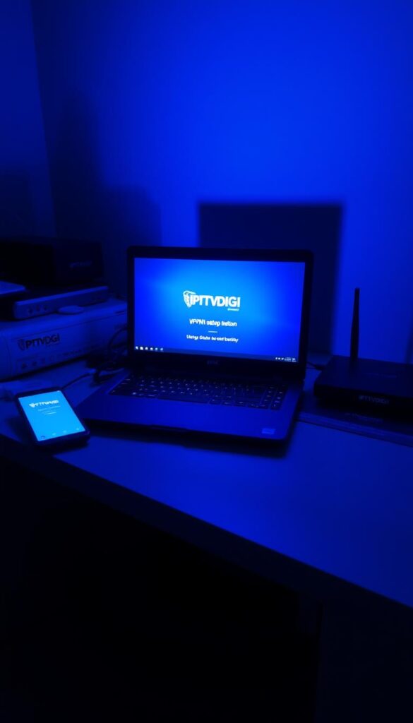 VPN setup for IPTV streaming