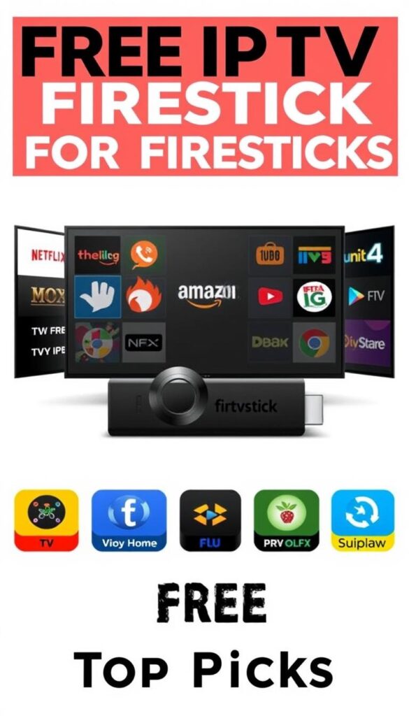 free IPTV applications for Firestick
