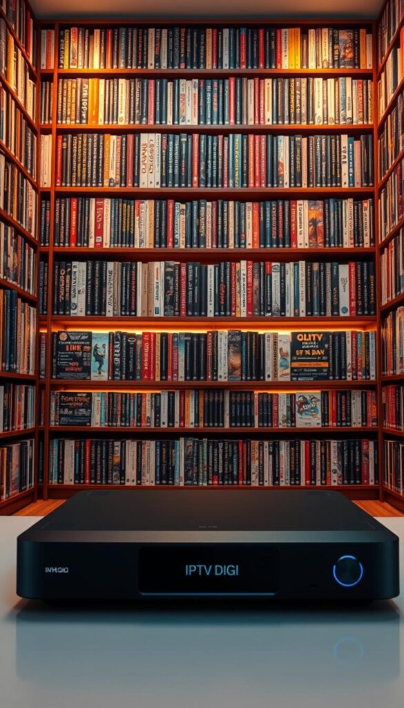 high-quality iptv content library