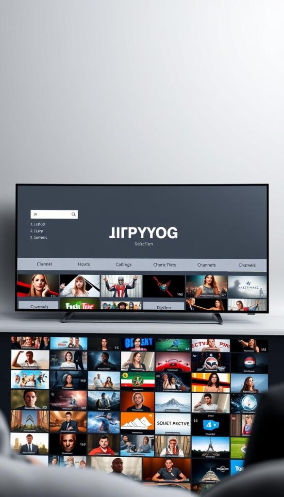 iptv channel selection