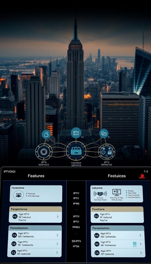 iptv services features comparison