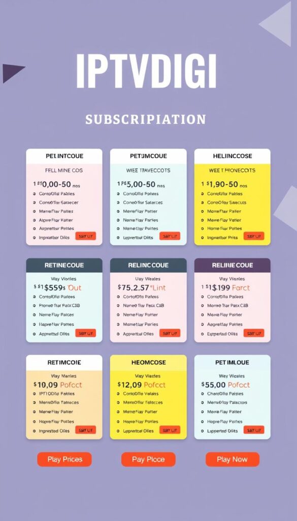 iptv subscription plans