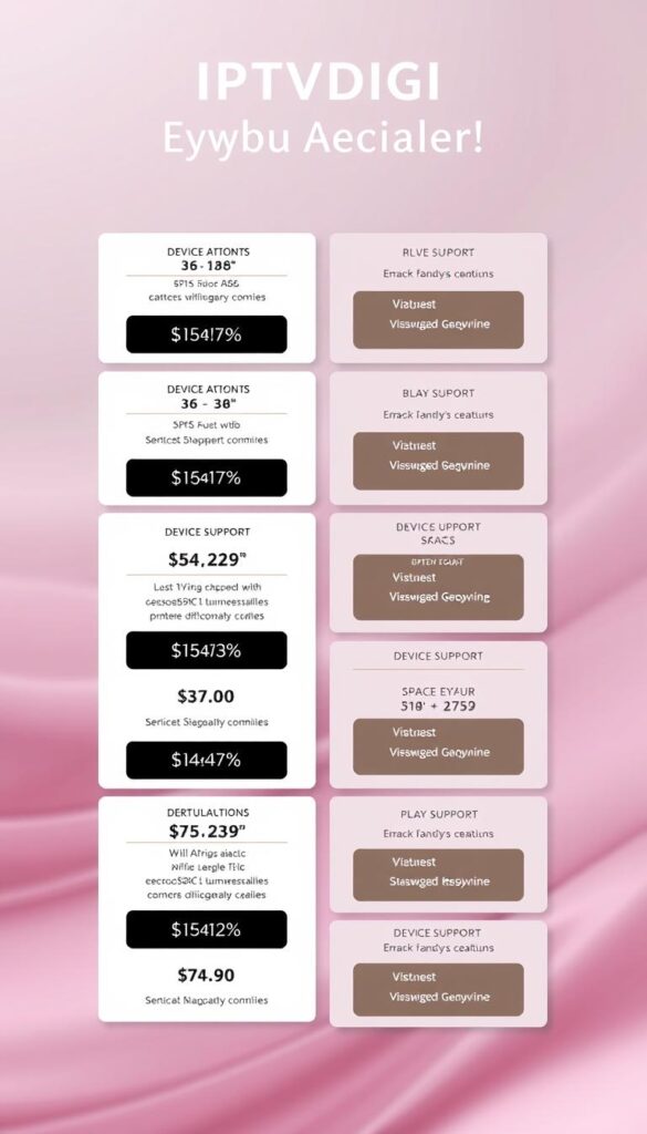 iptv subscription plans