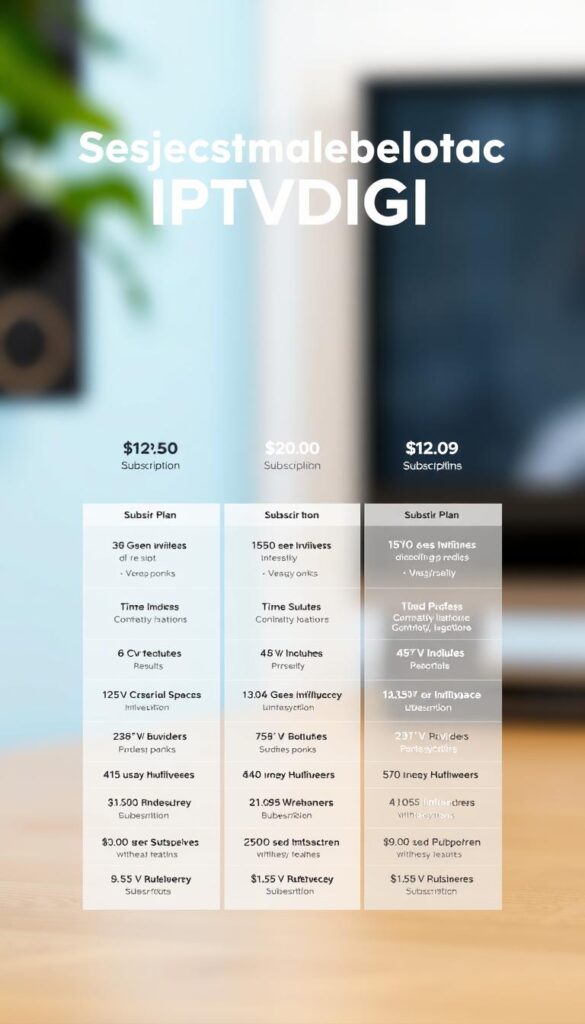 iptv subscription plans