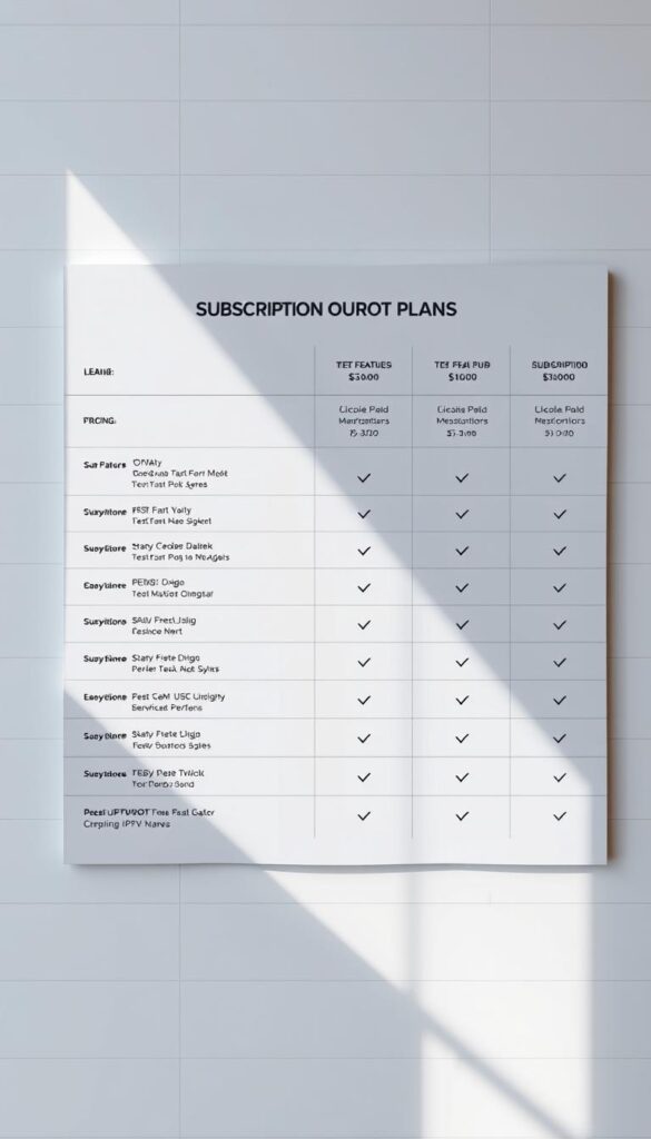 iptv subscription plans