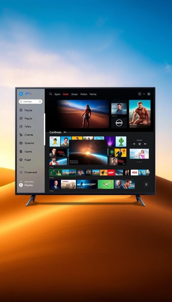 windows iptv player interface