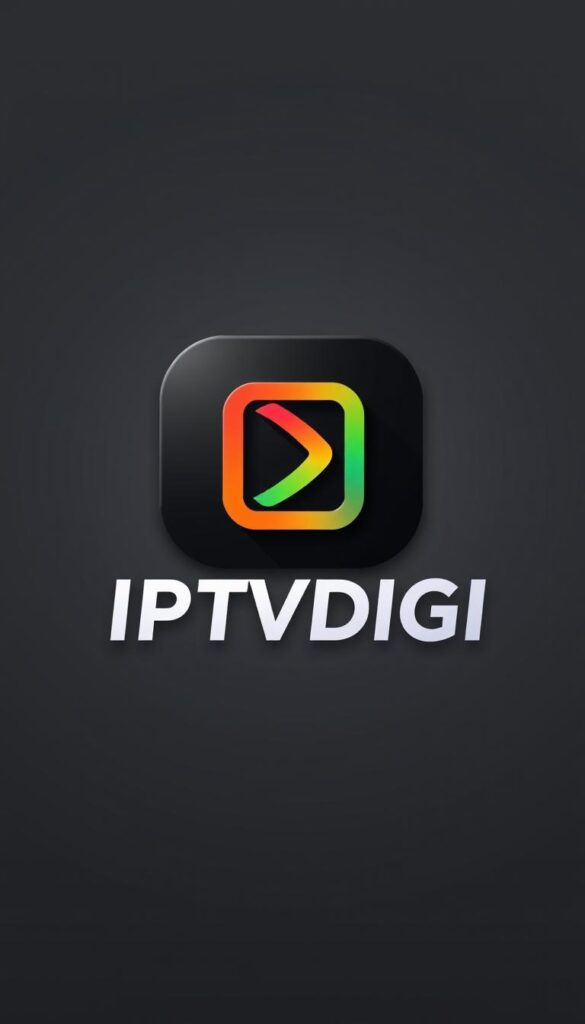 A sleek and modern illustration showcasing the IPTVDIGI IPTV service. A stylized logo of the brand name prominently displayed in the center, with bold and vibrant colors. The background features a subtle pattern or texture, creating a sophisticated and professional look. The overall composition is balanced and visually appealing, conveying the reliability and quality of the IPTVDIGI IPTV platform. High-quality rendering with a focus on sharp details and a clean, minimalist aesthetic.