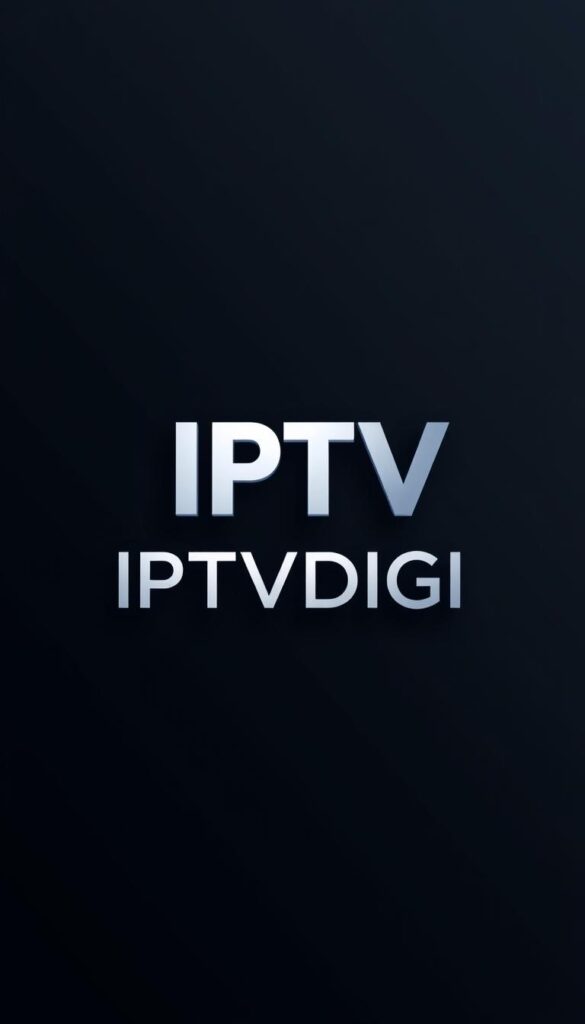 A sleek and modern logo for the IPTVDIGI IPTV service, set against a minimalist, high-contrast backdrop. The letters "IPTVDIGI" are rendered in a bold, geometric sans-serif font, with crisp edges and clean lines, conveying a sense of professionalism and digital expertise. The letters are arranged in a stacked formation, creating a compact and visually striking composition. Subtle gradients or lighting effects add depth and dimension to the logo, while a muted color palette, such as shades of gray, blue, or black, gives the image a sophisticated and understated aesthetic. The overall mood is one of technological sophistication, reliability, and a premium IPTV service.