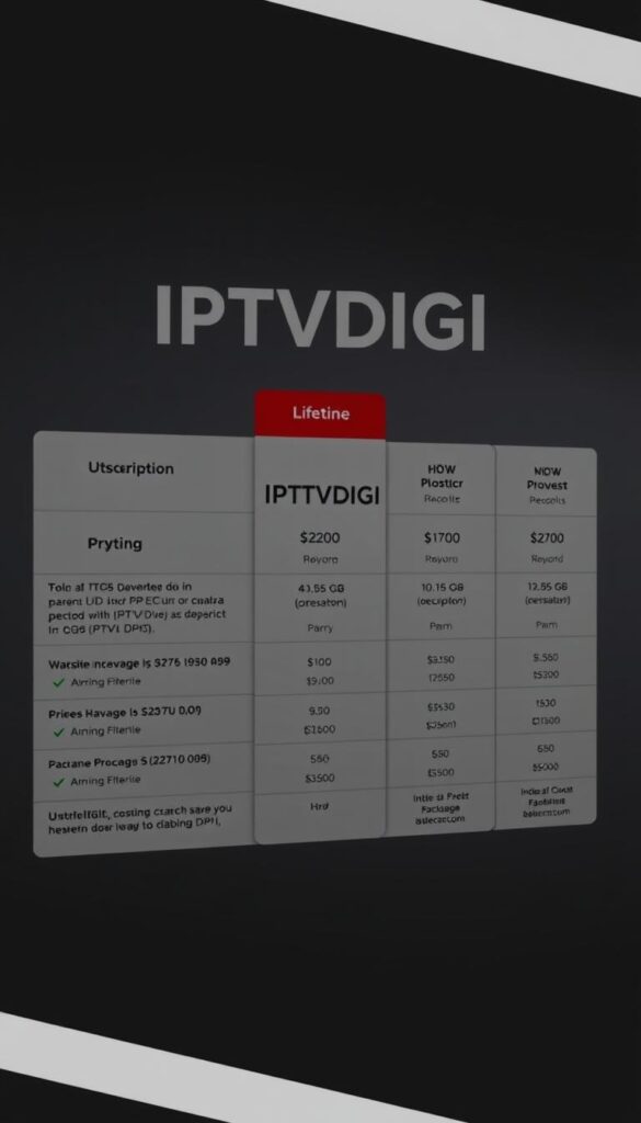 IPTV Lifetime Pricing Options