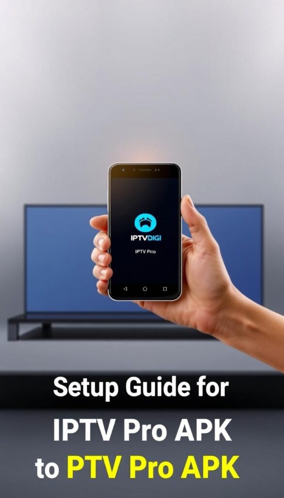 IPTV Pro APK Setup