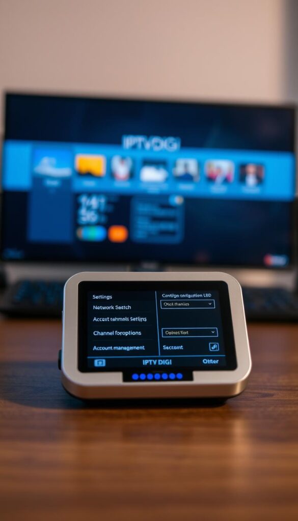 IPTV device configuration