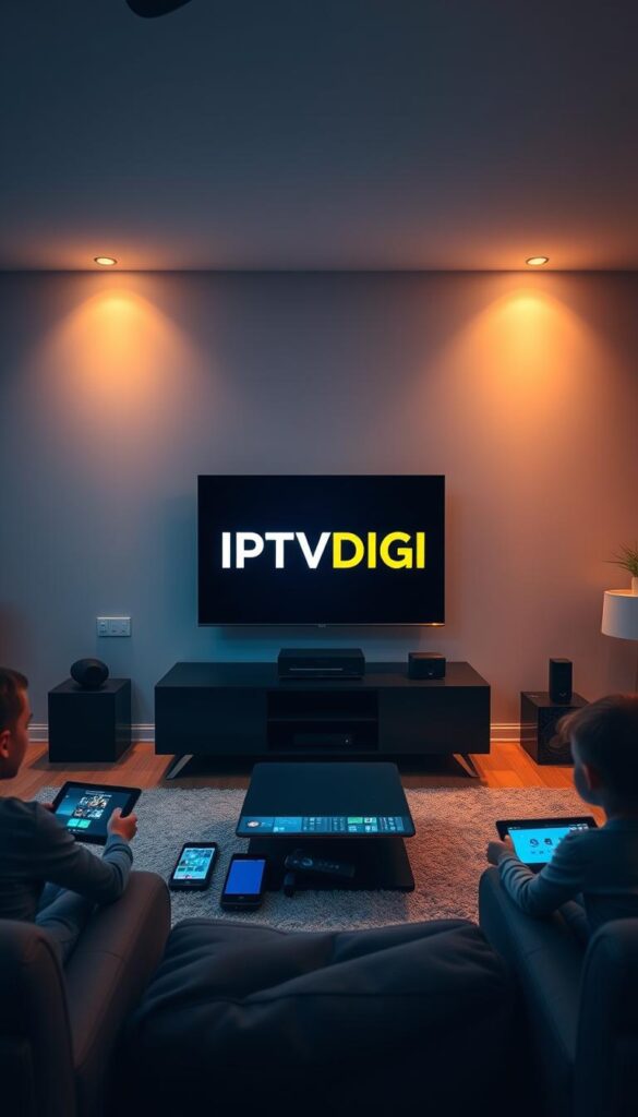 IPTV service for multiple devices